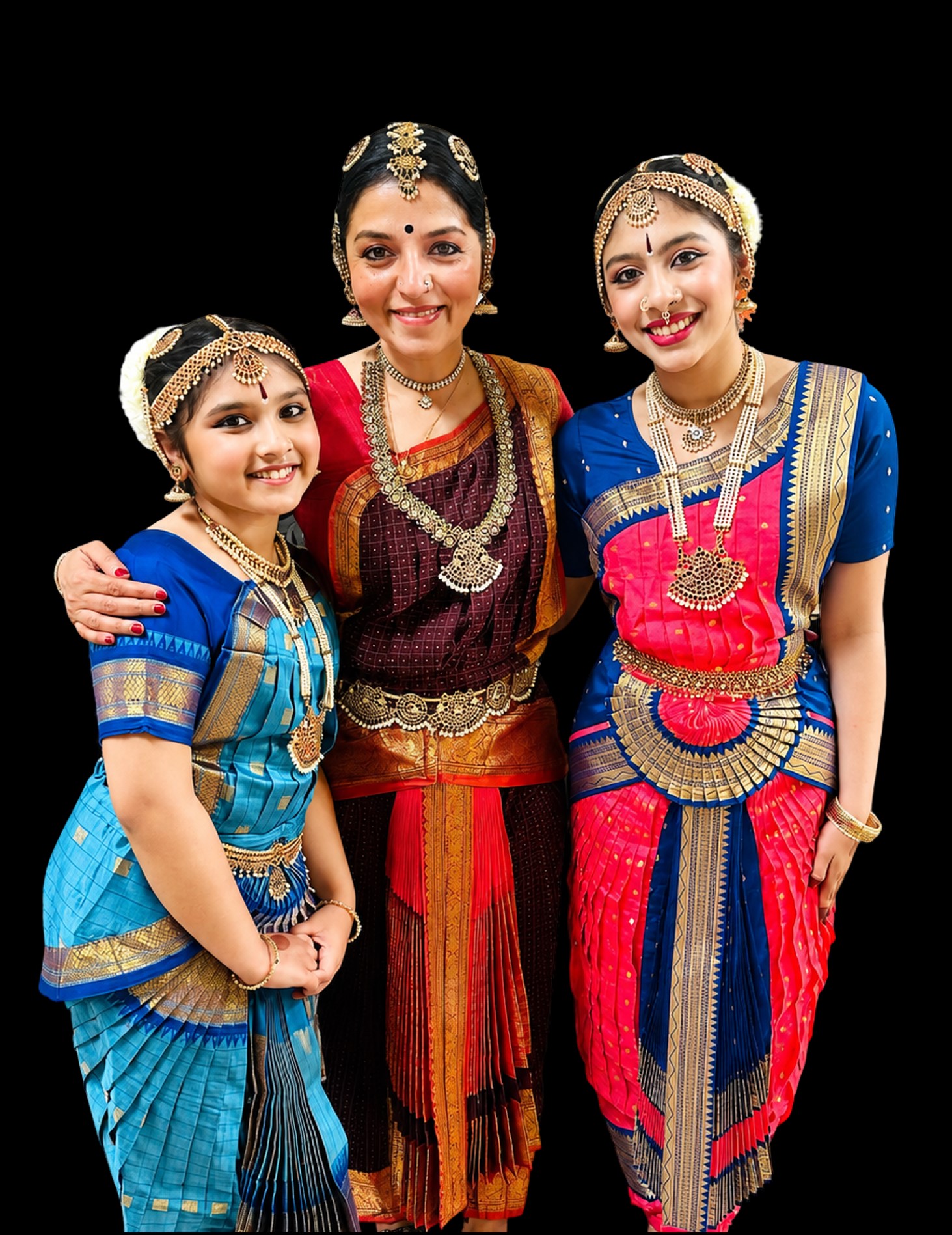 Guru Smt. Dr. Kripa Baskaran with Students